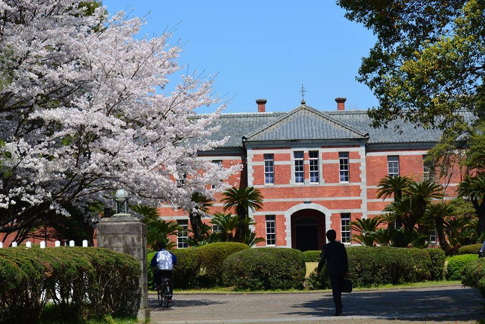 University japan. Институты в Японии. Колледж Кумамото. НИИ Японии. Токийский университет Гакугей территория.